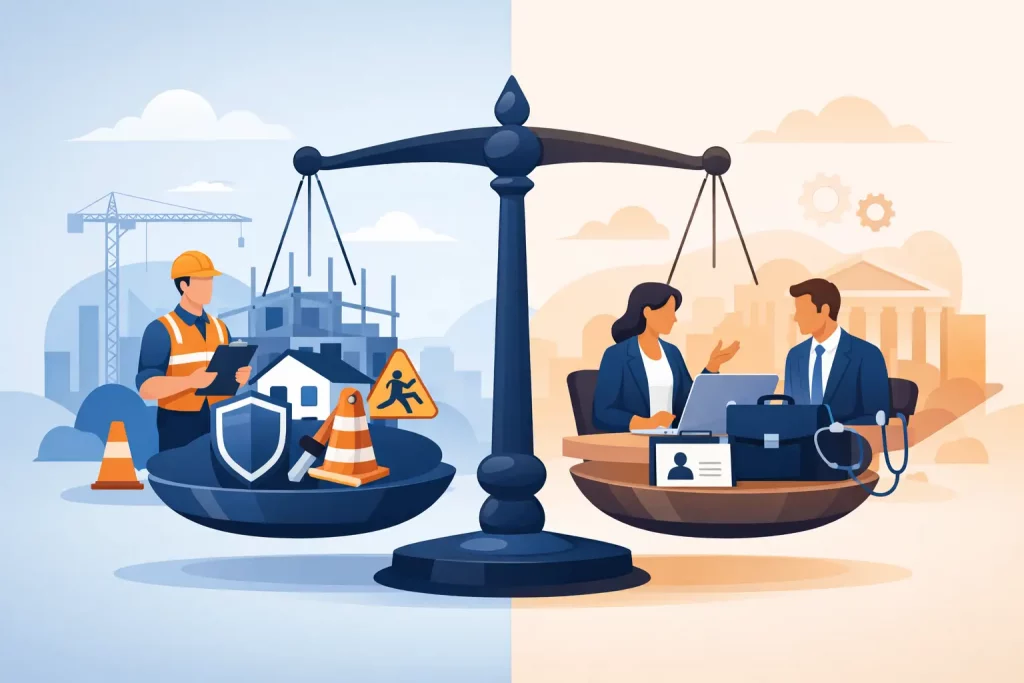 General Liability Versus Professional Liability